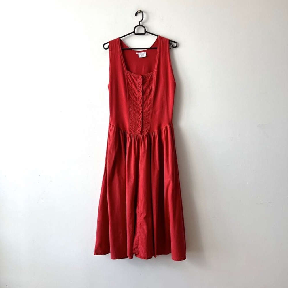 Vintage drop waist dress